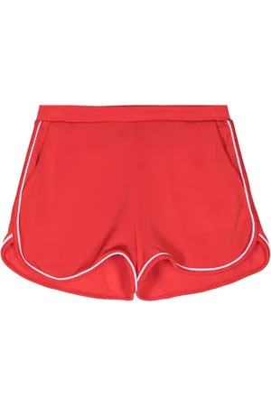 The Upside Logo print running shorts