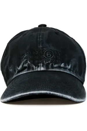 Maison Margiela Signature-numbers embroidered cap