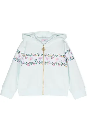 Chiara Ferragni Floral-print track jacket
