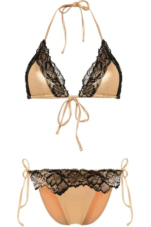 Para Mi Kourtney lace-detail bikini
