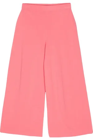 D.EXTERIOR Wide-leg cropped trousers