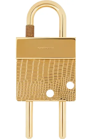 Givenchy Crocodile-effect padlock