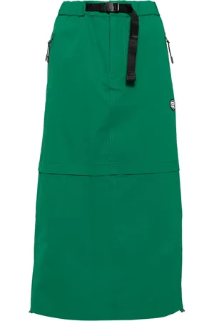 Chocoolate Elasticated-waist midi skirt