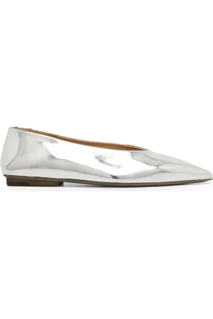 MARSÈLL Patent leather ballerina shoes