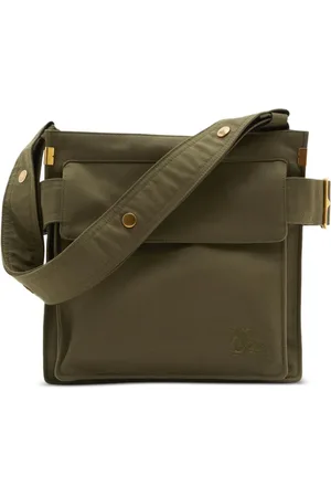 Burberry Trench logo-embroidered messenger bag