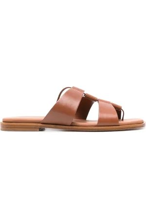 Hereu Lina leather slides