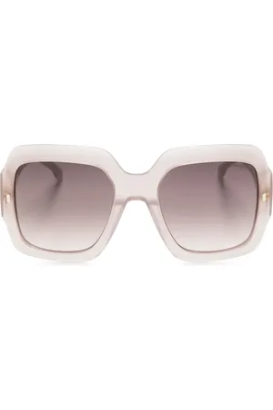 Carrera Translucent oversize-frame sunglasses