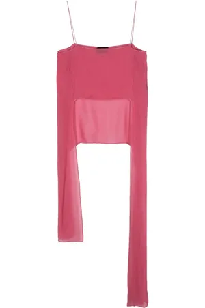 Giorgio Armani 2000s tied silk top