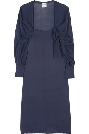 VALENTINO GARAVANI 2000s knitted midi dress