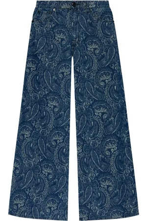 RAG&BONE Paisley-print cotton jeans
