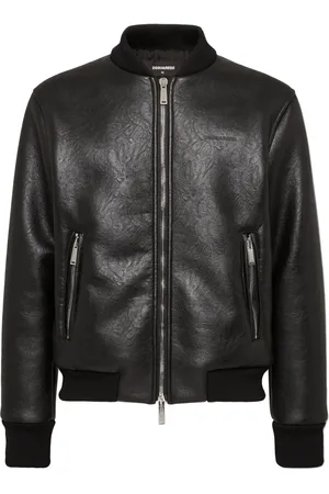 Dsquared2 Logo-embossed bomber jacket