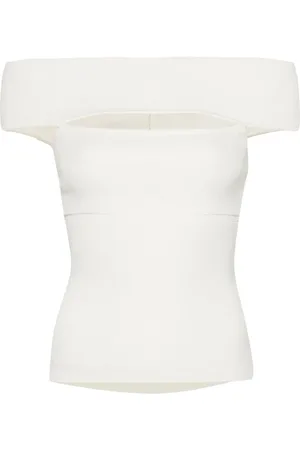 FEDERICA TOSI Off-shoulder knitted top