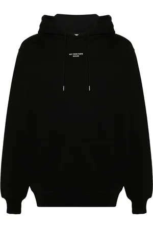 Drôle de Monsieur La Hoodie Slogan cotton hoodie