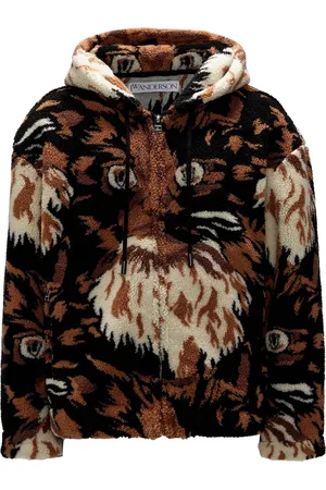 J.W.Anderson Graphic-print fleece jacket