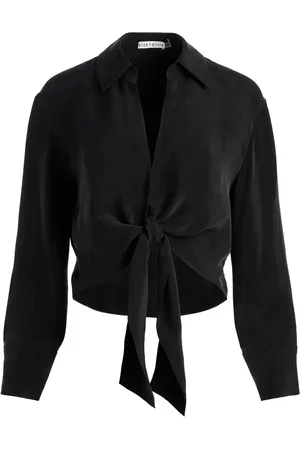 ALICE+OLIVIA Hannon tie-fastening blouse
