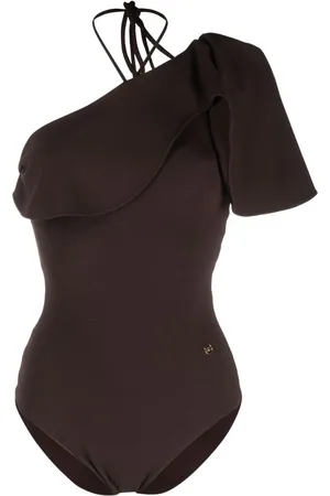 Recto Asymmetric one-piece swimsuit