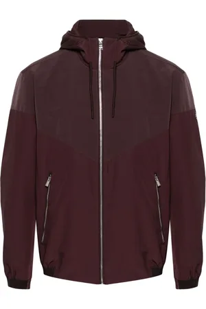 HUGO BOSS Panelled hooded jacket