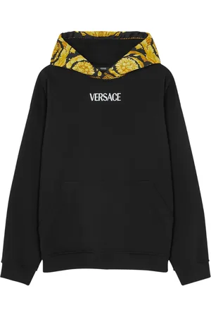VERSACE Barocco panelled hoodie