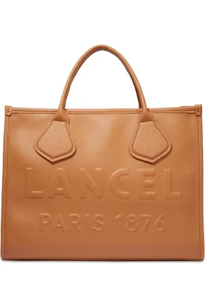 LANCEL Medium Jour de leather tote bag