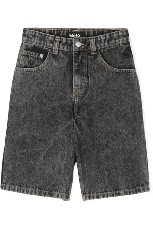Molo Alpha straight-leg denim shorts