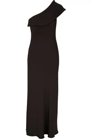 PETER COHEN One-shoulder silk dress