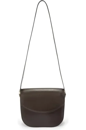 Jil Sander Coin leather crossbody bag