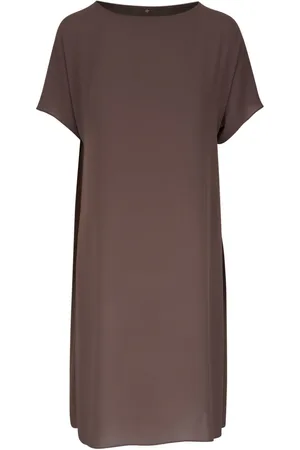 PETER COHEN Round-neck midi dress