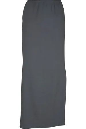 PETER COHEN Linen-blend column skirt