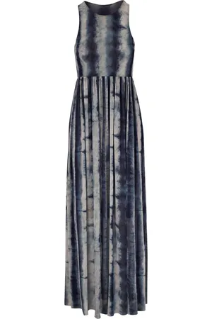 PETER COHEN Tie-dye print maxi dress