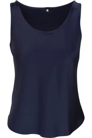 PETER COHEN Silk tank top