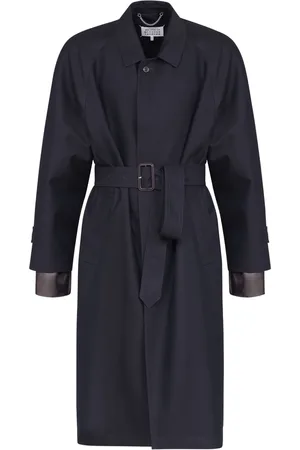 Maison Margiela Iridescent belted trench coat