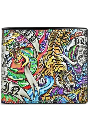 Philipp Plein French Tattoo bi-fold wallet