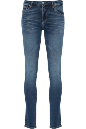 AG Jeans Low-rise skinny jeans