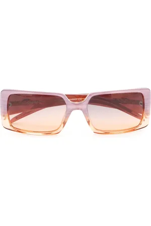 CHANEL CC rectangle-frame sunglasses