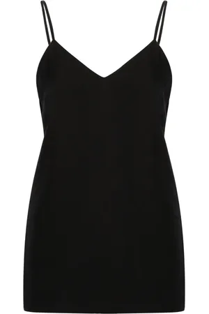 Totême Crepe V-neck tank top