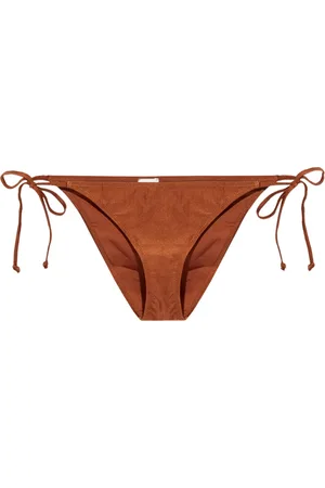 Ganni Side-tie bikini bottoms