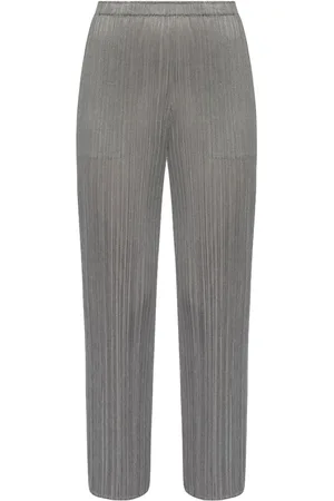 PLEATS PLEASE ISSEY MIYAKE New Colorful Basics 3 cropped trousers