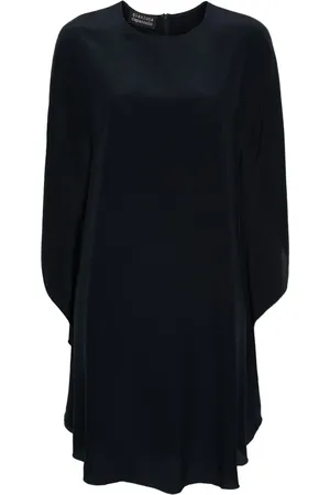 GIANLUCA CAPANNOLO Crepe silk mini dress