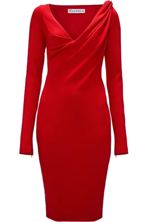 J.W.Anderson V-neck midi dress