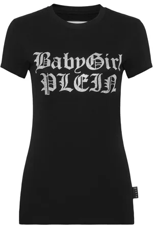 Philipp Plein Lettering cotton T-shirt