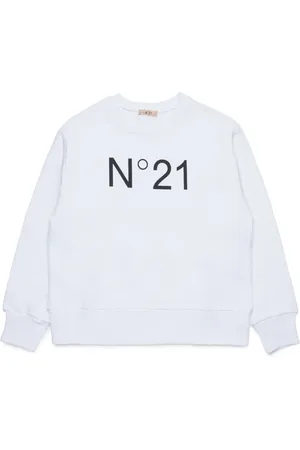 Nº21 Logo-print cotton sweatshirt