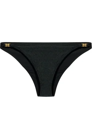 Ganni Logo-plaque bikini bottoms