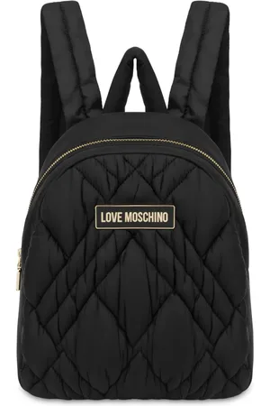 Moschino Logo-appliqu?? quilted backpack