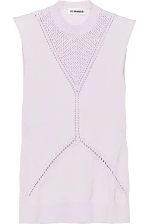 Jil Sander Sleeveless knitted top
