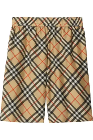 Burberry Vintage Check silk shorts