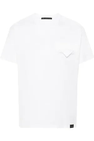 LOW BRAND Crew-neck cotton T-shirt