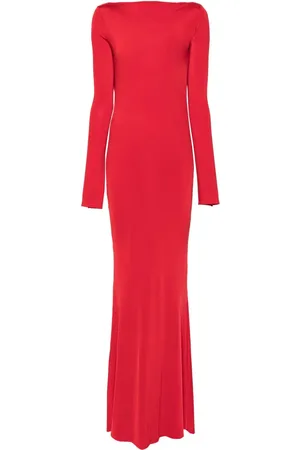 Atu Body Couture X Rue Ra cowl-back gown