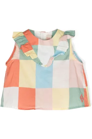 The Animals Observatory Checked cotton dress