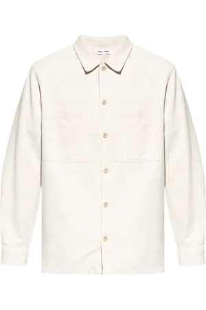 Samsøe Samsøe Long-sleeve organic cotton-blend shirt