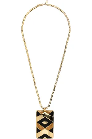 Lanvin 1970s oversize pendant necklace